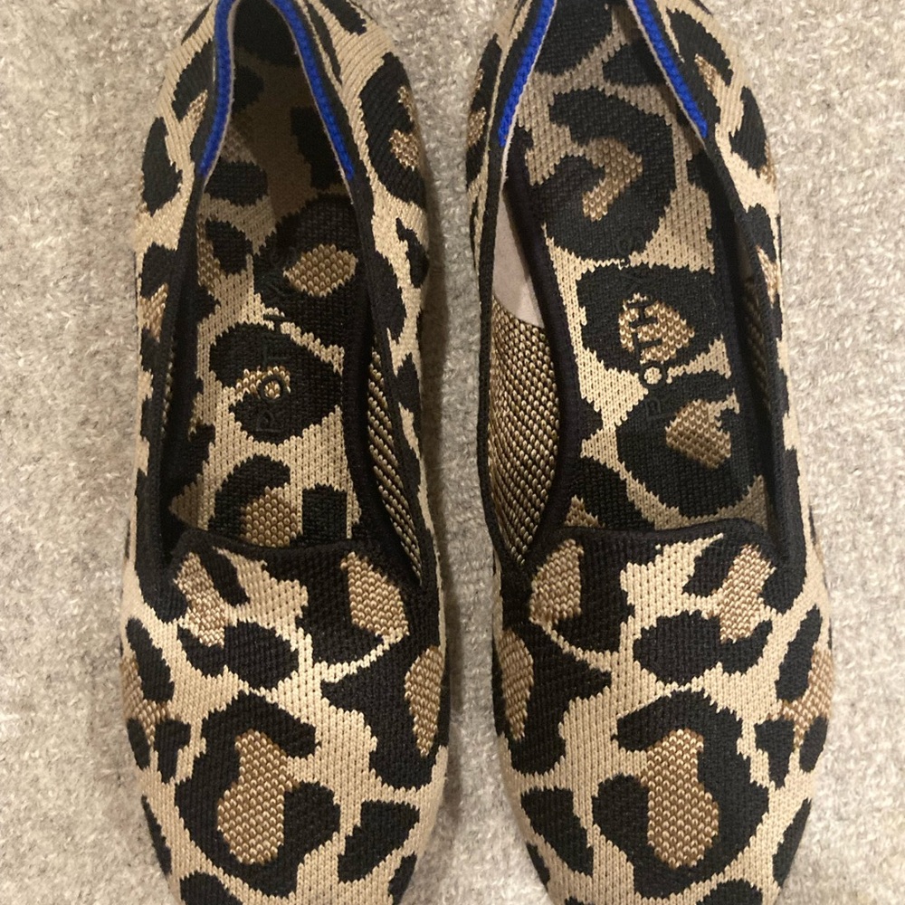 Rothy's Leopard Print loafers